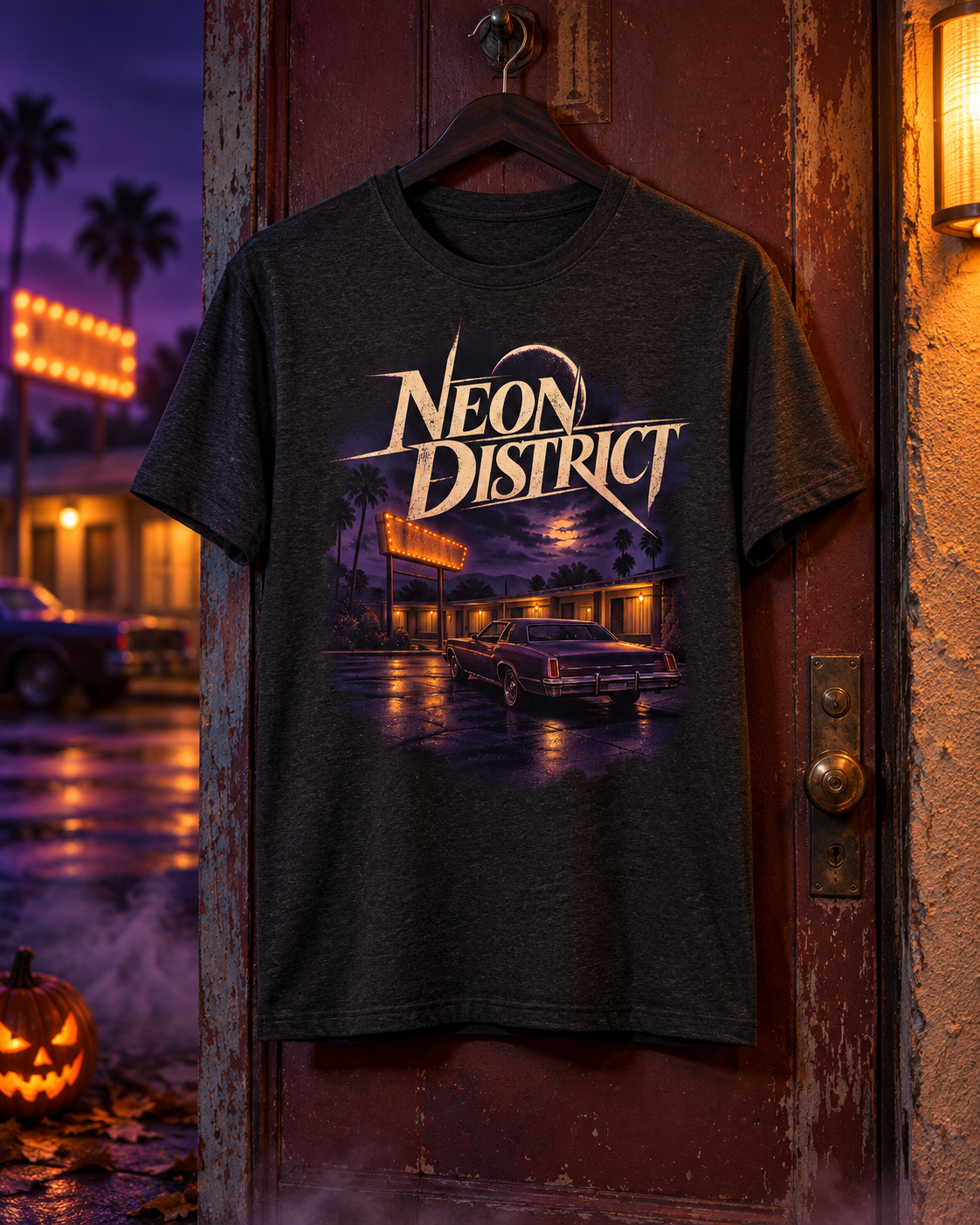 Neon District Midnight Motel T-Shirt
