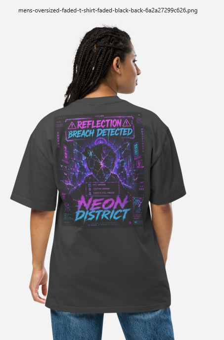 Neon District - Ghost In The Mirror (Oversized T-Shirt)